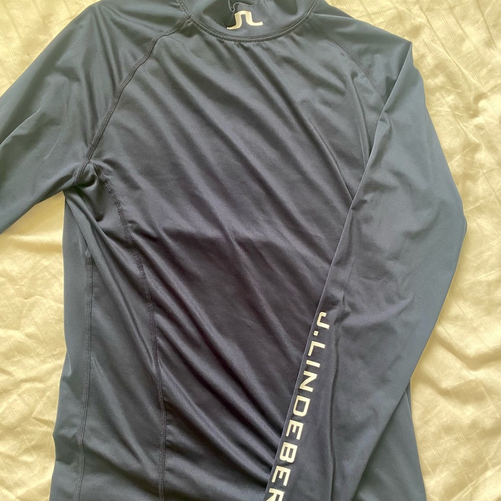 Navy base layer compression- high neck men’s